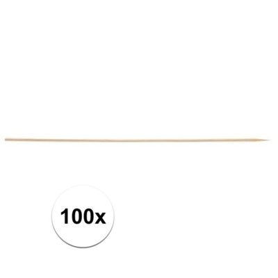 100x Sate prikkers 20 cm
