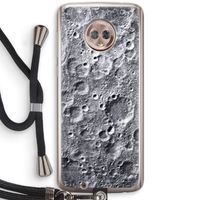 Maanlandschap: Motorola Moto G6 Transparant Hoesje met koord
