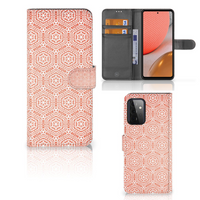 Samsung Galaxy A72 Telefoon Hoesje Pattern Orange