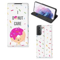 Samsung Galaxy S21 Plus | Flip Style Cover | Donut Roze
