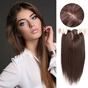 haar toppers voor vrouwen echt menselijk haar met pony topper hair extensions top haarstukken voor dunner wordend haar wiglets premium remy haar Lightinthebox