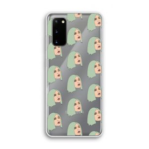 King Kylie: Samsung Galaxy S20 Transparant Hoesje
