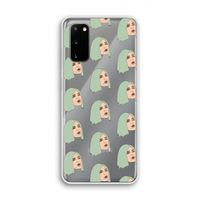 King Kylie: Samsung Galaxy S20 Transparant Hoesje