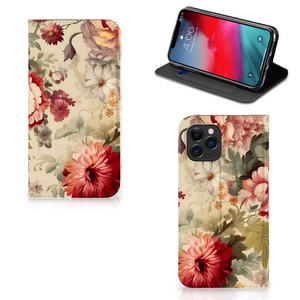Smart Cover voor Apple iPhone 11 Pro Bloemen