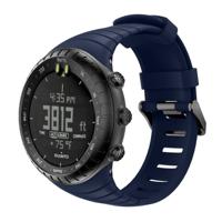 Smart Watch silicone polsband horlogeband voor Suunto Core (blauw)