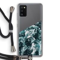 Zee golf: Samsung Galaxy A41 Transparant Hoesje met koord