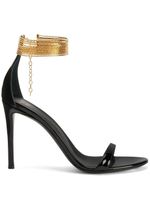 Giuseppe Zanotti sandales Kay 105 mm en cuir - Noir