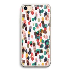 Tropical Dots: iPhone 7 Transparant Hoesje