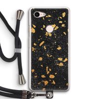 Terrazzo N°7: Pixel 3 Transparant Hoesje met koord