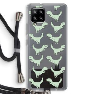 Dinos: Samsung Galaxy A42 5G Transparant Hoesje met koord