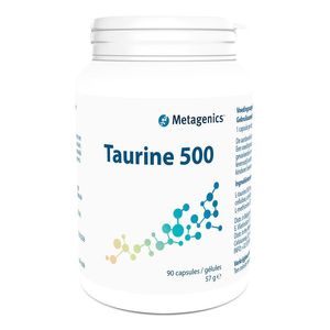 Taurine Caps 90x 500mg Metagenics