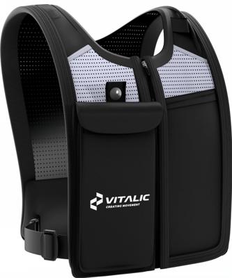 Hardloopvest met lampje en telefoonhouder - Vitalic
