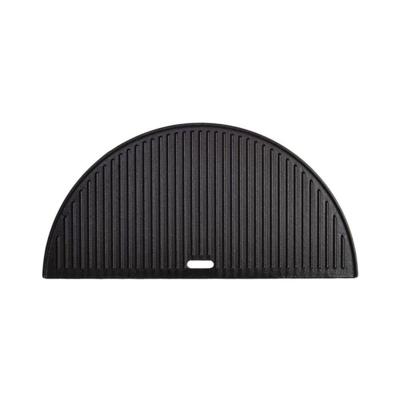 Half Moon Cast Iron Reversible Griddle - Classic Joe - Kamado joe