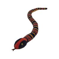 Nature Planet pluche Koraal slang knuffel - 150 cm - dieren knuffels - slangen