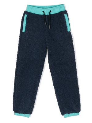Rossignol Kids pantalon de jogging bicolore en polaire - Bleu