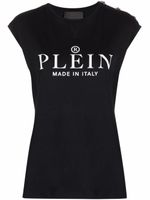 Philipp Plein t-shirt à logo imprimé - Noir - thumbnail