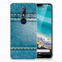 Nokia 7.1 | Sillicone Back Cover | Jeans