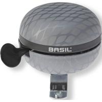 Basil noir - fietsbel - 60 mm - zilver