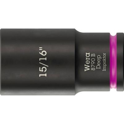 Wera 8790 B Impaktor Deep 05005575001 Dop (zeskant) Dopsleutelinzetstuk 15/16 Wera 8790 B Impaktor Deep 05005575001 Dop (zeskant) Dopsleutelinzetstuk 15/16