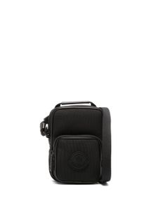 Moncler sac à bandoulière Yehor à logo embossé - Noir