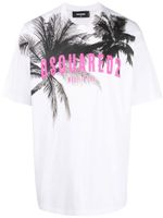 DSQUARED2 t-shirt à imprimé graphique - Blanc