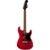 Squier Paranormal Strat-O-Sonic IL Crimson Red Transparant elektrische gitaar