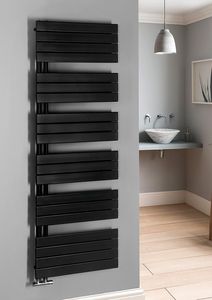 Aqualine Mili radiator mat zwart 60x180cm 927W