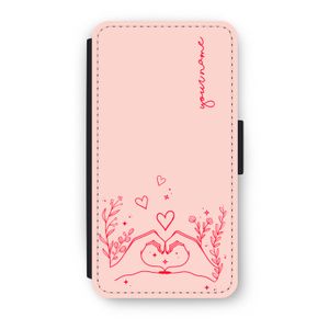 Love is in the air: iPhone XS Flip Hoesje