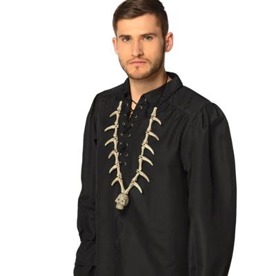 Boland botten ketting - schedel - piraten thema - halloween