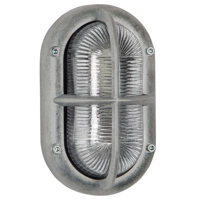 Scheepslamp Oculus ruw aluminium
