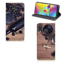 Samsung Galaxy M20 | Flip Style Cover | Wijn