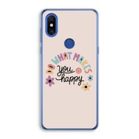 Happy days: Xiaomi Mi Mix 3 Transparant Hoesje