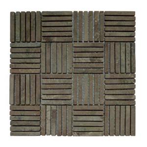 Stabigo Parquet VH 1x7.3 Moccacino mozaiek 30x30 cm bruin mat