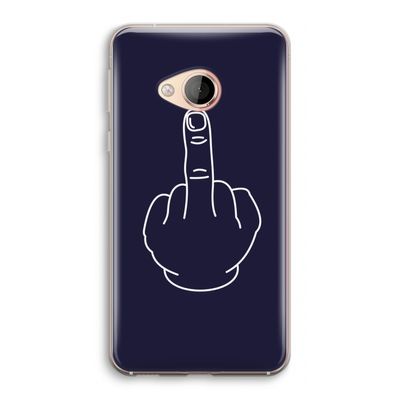 F**k U: HTC U Play Transparant Hoesje