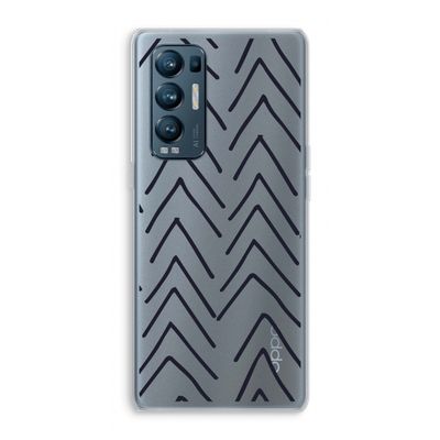 Marrakech Arrows: Oppo Find X3 Neo Transparant Hoesje