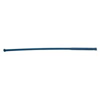 Gebr. Bodegraven stootijzer - met knop/vierkant - 1400/400xØ28mm - blauw