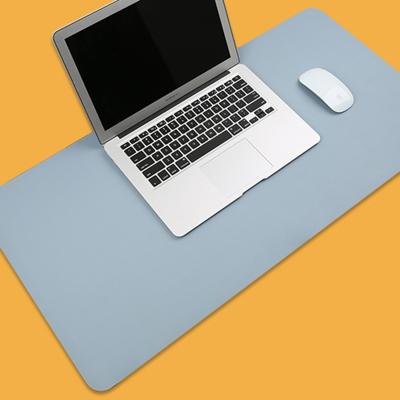 Multifunctionele Business PVC lederen muismat toetsenbord pad tabel mat computer bureau mat grootte: 120 x 60cm (Baby Blue)