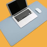 Multifunctionele Business PVC lederen muismat toetsenbord pad tabel mat computer bureau mat grootte: 120 x 60cm (Baby Blue)