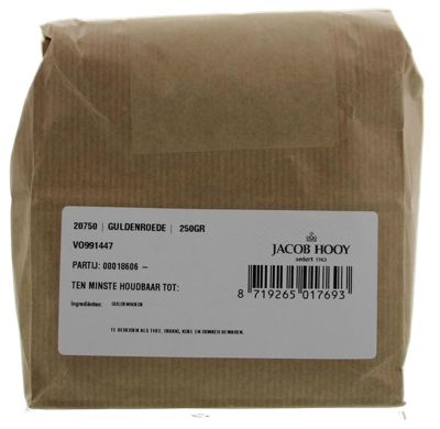 Jacob Hooy Guldenroede Blad Gesneden 250gr