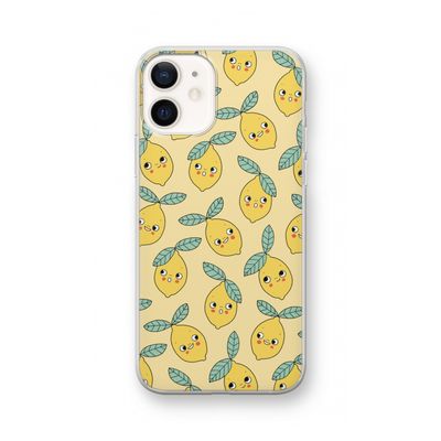 Citroenen: iPhone 12 Transparant Hoesje