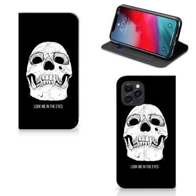 Mobiel BookCase Apple iPhone 11 Pro Skull Eyes Mobiel BookCase Apple iPhone 11 Pro Skull Eyes