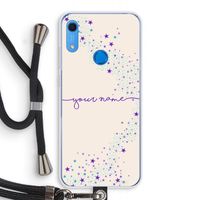 Sterren: Huawei Y6s Transparant Hoesje met koord