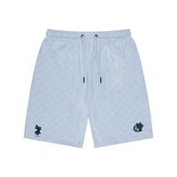 Touzani zomer voetbal short jongens - licht blauw - Hariwake