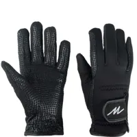 Mondoni Mondopreen handschoen zwart maat:xs