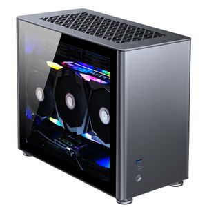 Jonsbo A4 GREY Gaming-behuizing, PC-behuizing Grijs