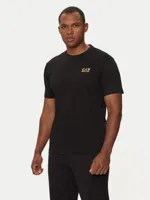 EA7 Emporio Armani 8NPT25 T-Shirt Heren Zwart/Goud - Maat XS - Kleur: Zwart | Soccerfanshop