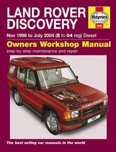Haynes Werkplaatshandboek Land Rover Discovery diesel (Nov 1998-Jul 2004) 4606