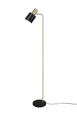 Trio Design leeslampAdam Zwart met goud - R41041080