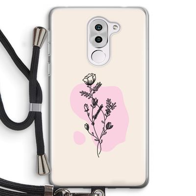 Roses are red: Honor 6X Transparant Hoesje met koord