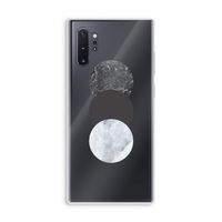 Marmeren cirkels: Samsung Galaxy Note 10 Plus Transparant Hoesje